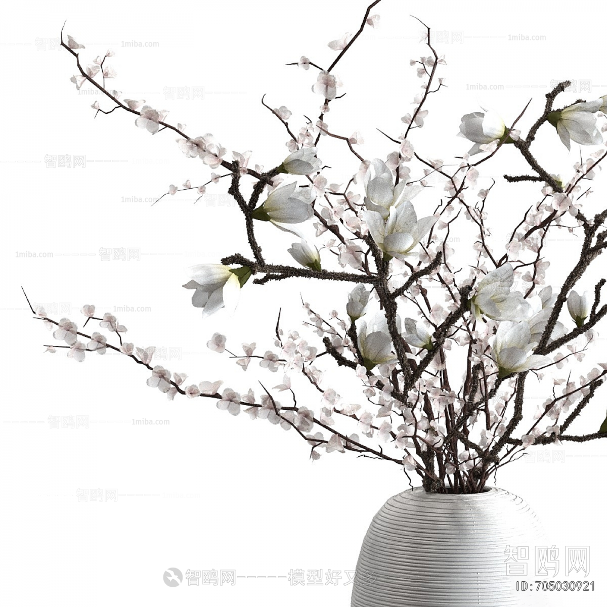 Wabi-sabi Style Dried Branch