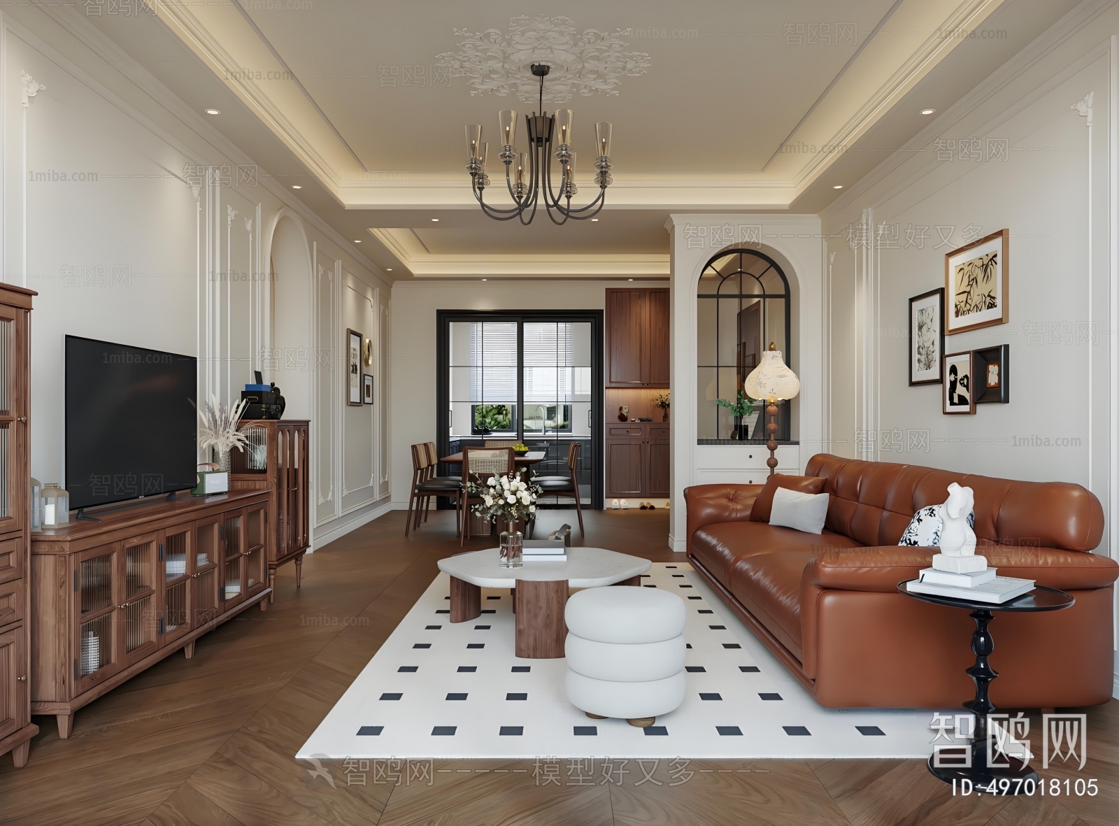 French Style A Living Room