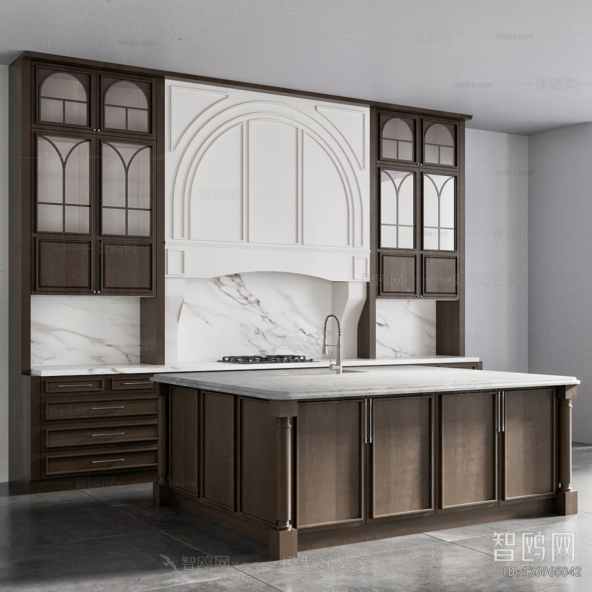 European Style Kitchen Cabinet