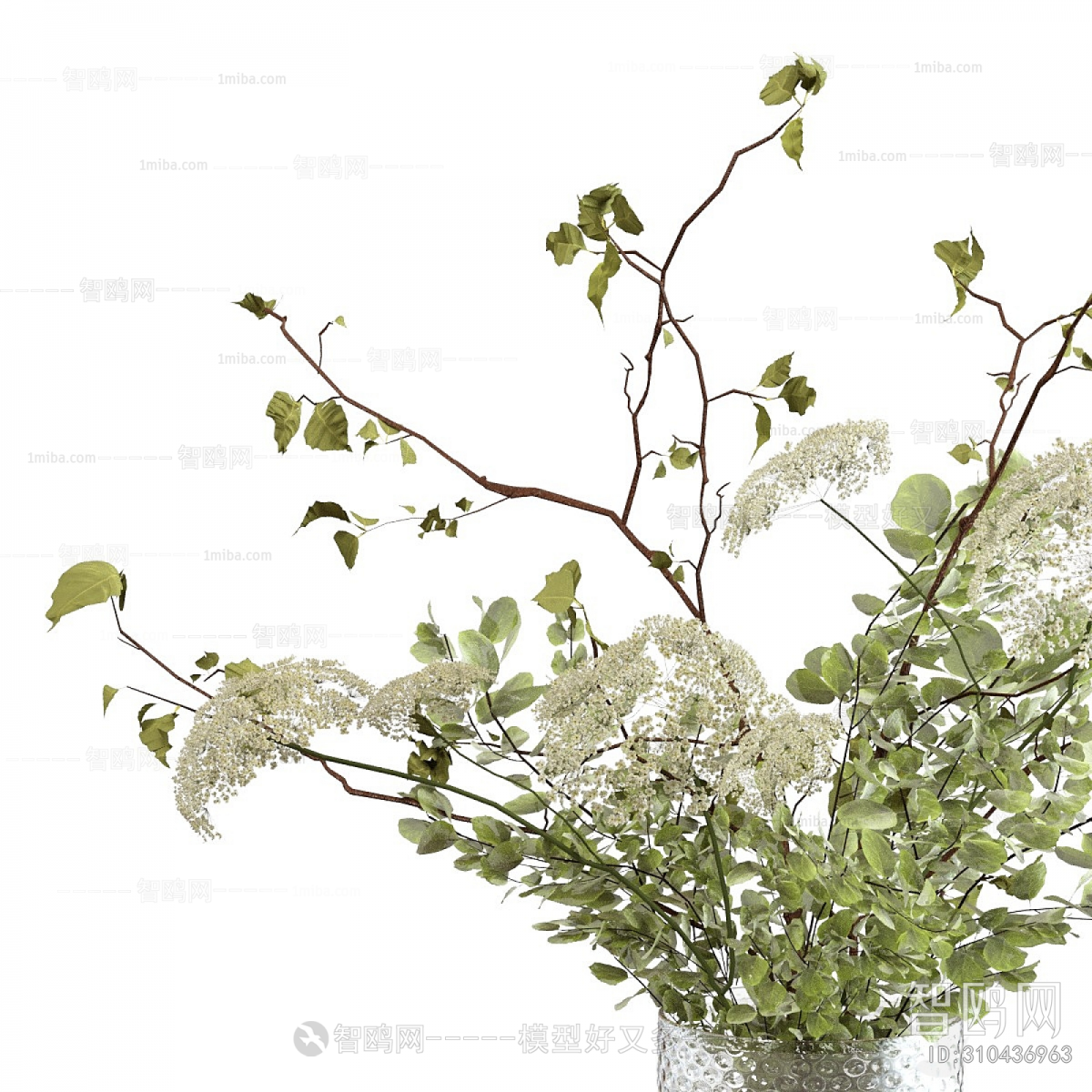 Modern Aquatic Green Plant