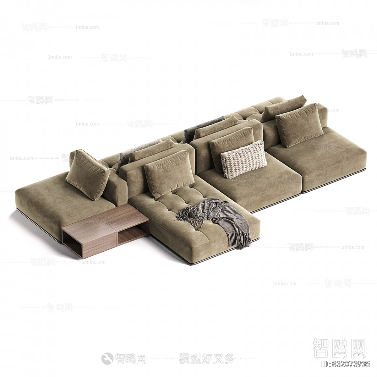 Modern Multi Person Sofa