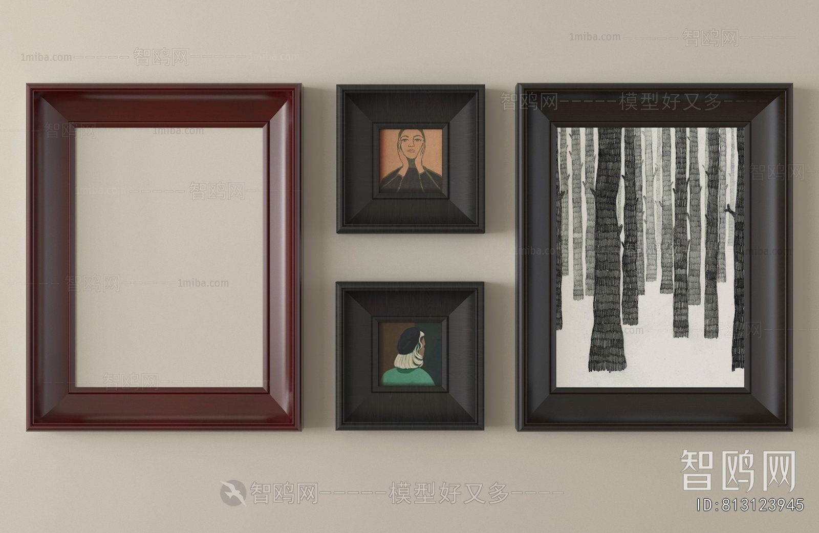 Retro Style Picture Frame
