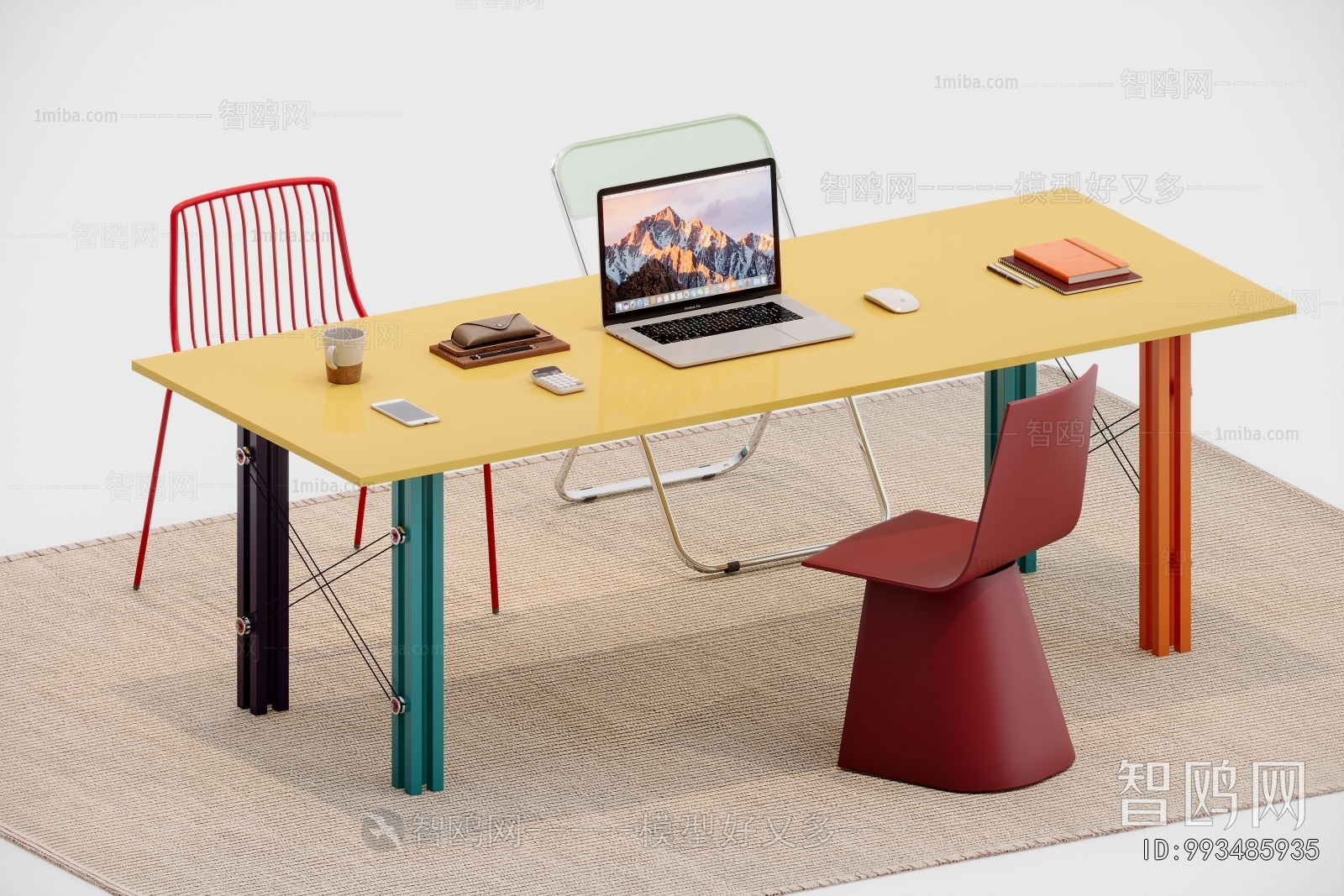 Modern Computer Desk And Chair