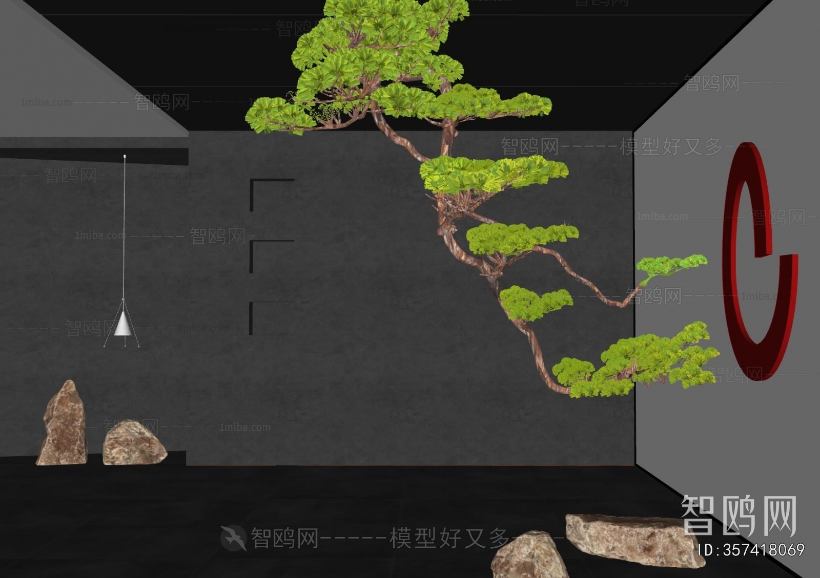 New Chinese Style Plant Landscaping