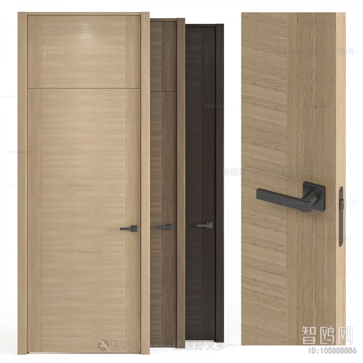 Modern Single Door