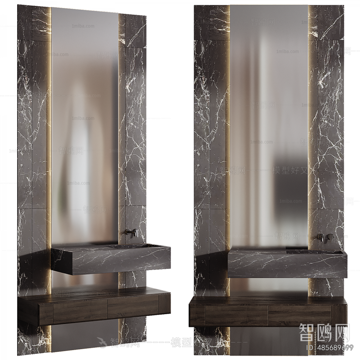 Modern Bathroom Cabinet