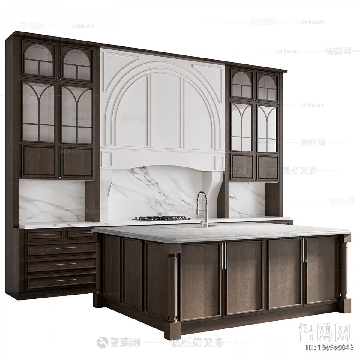 European Style Kitchen Cabinet