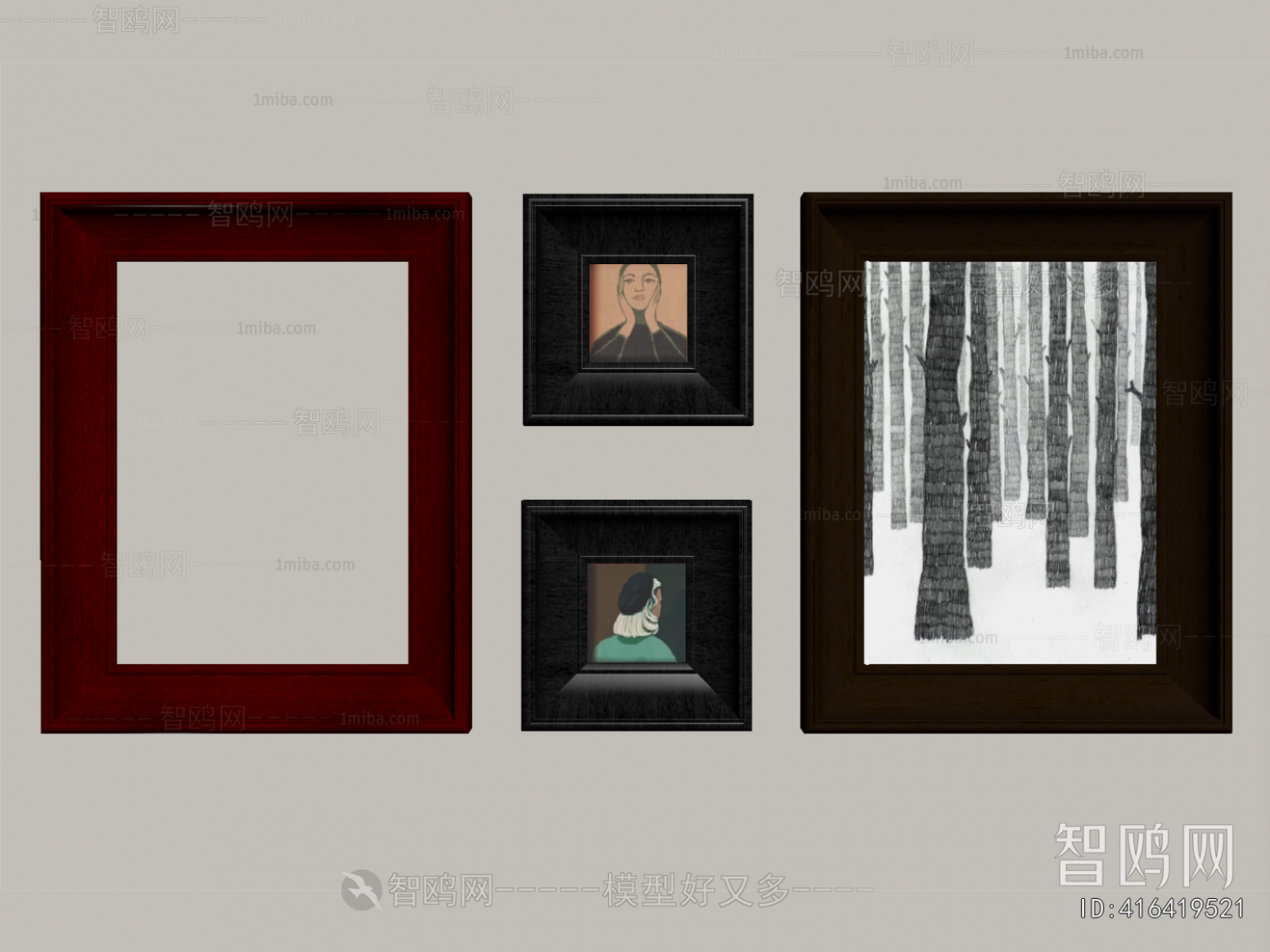 Retro Style Picture Frame