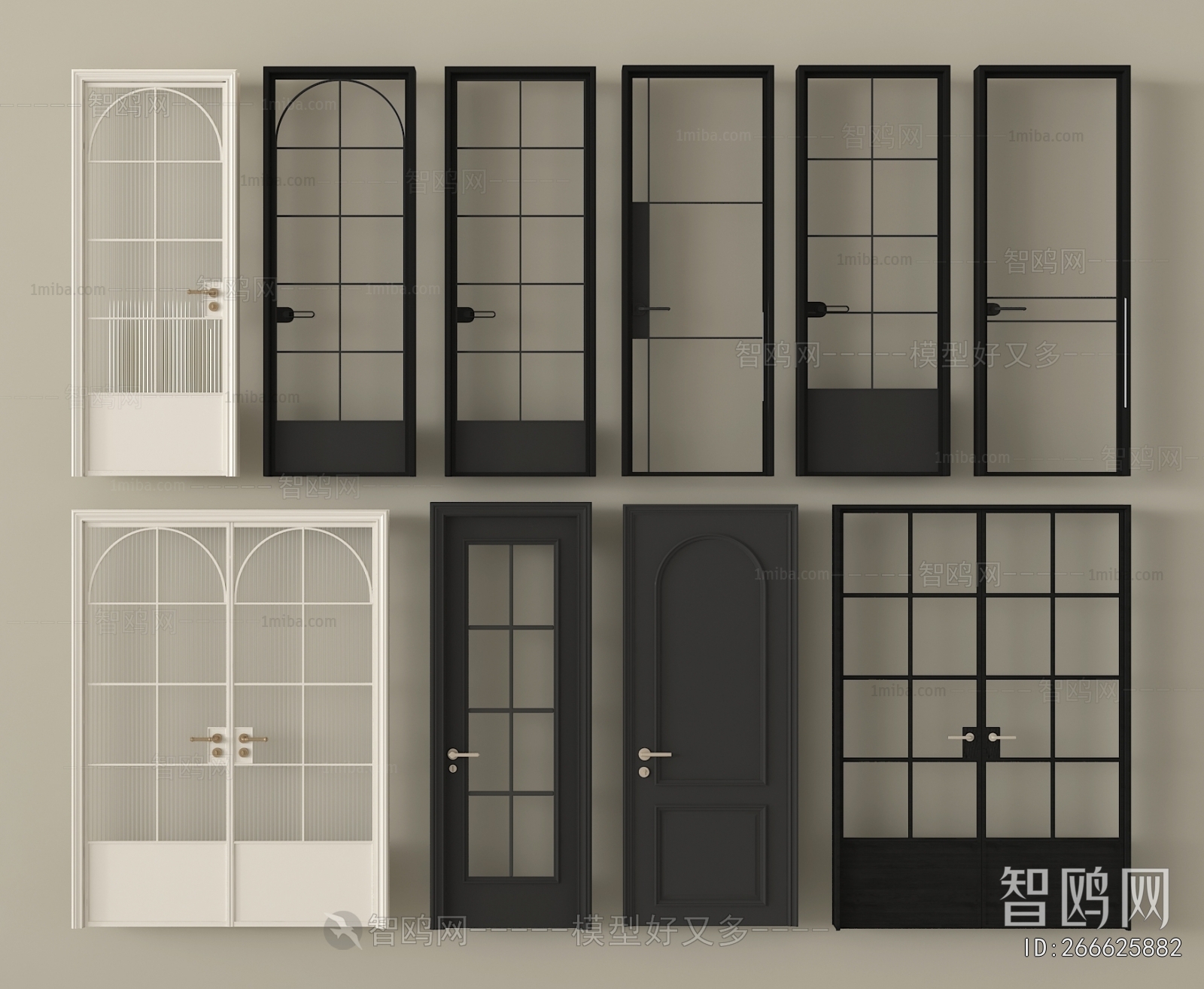 French Style Single Door