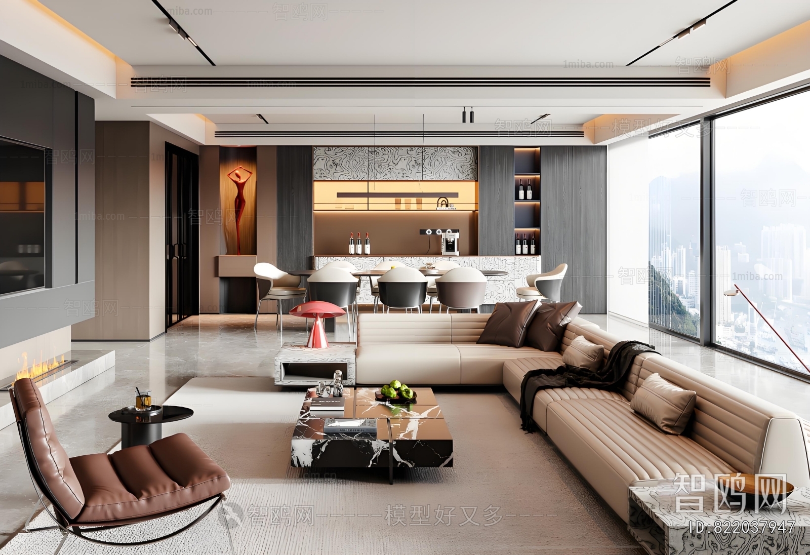 Modern A Living Room