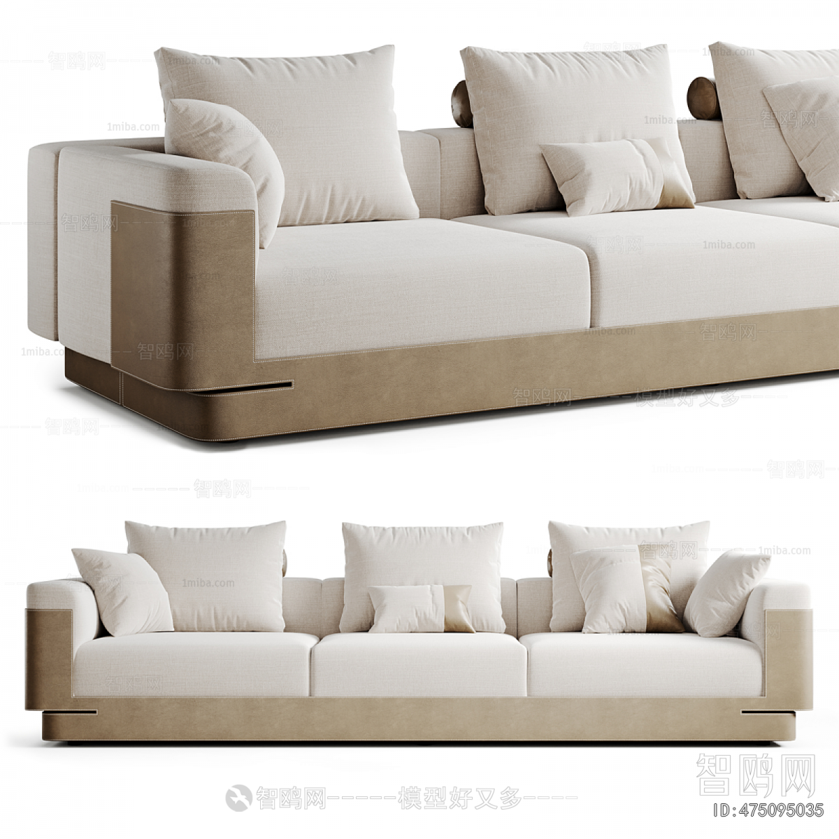 Modern Three-seat Sofa