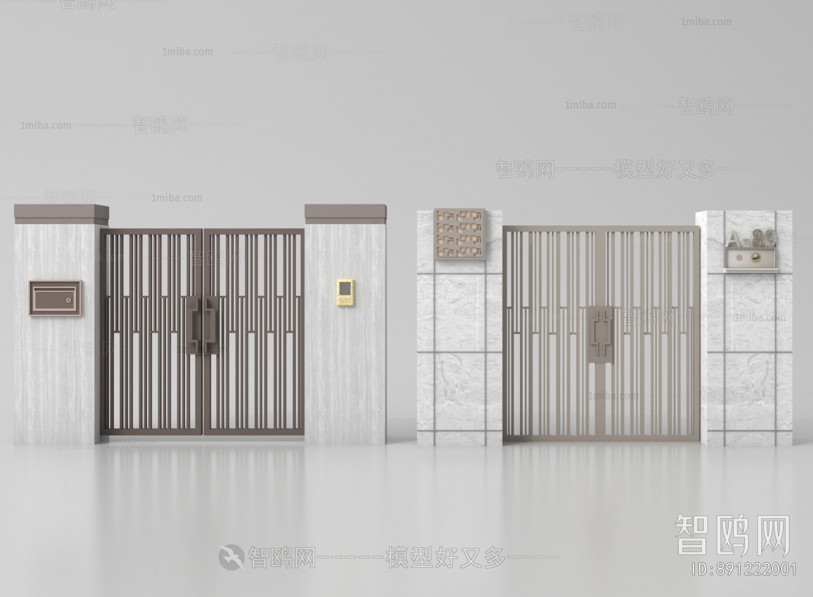 New Chinese Style Gate