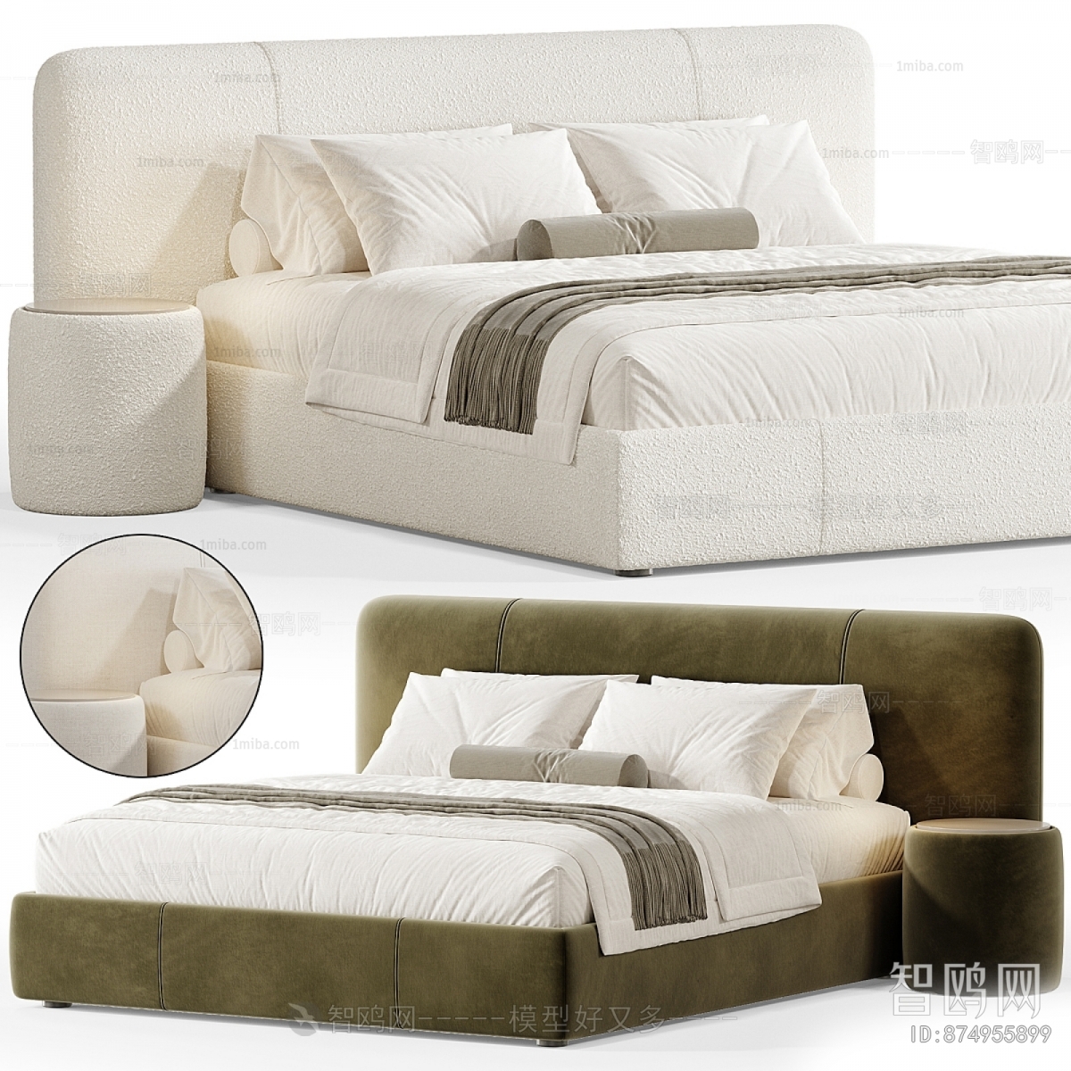 Modern Double Bed