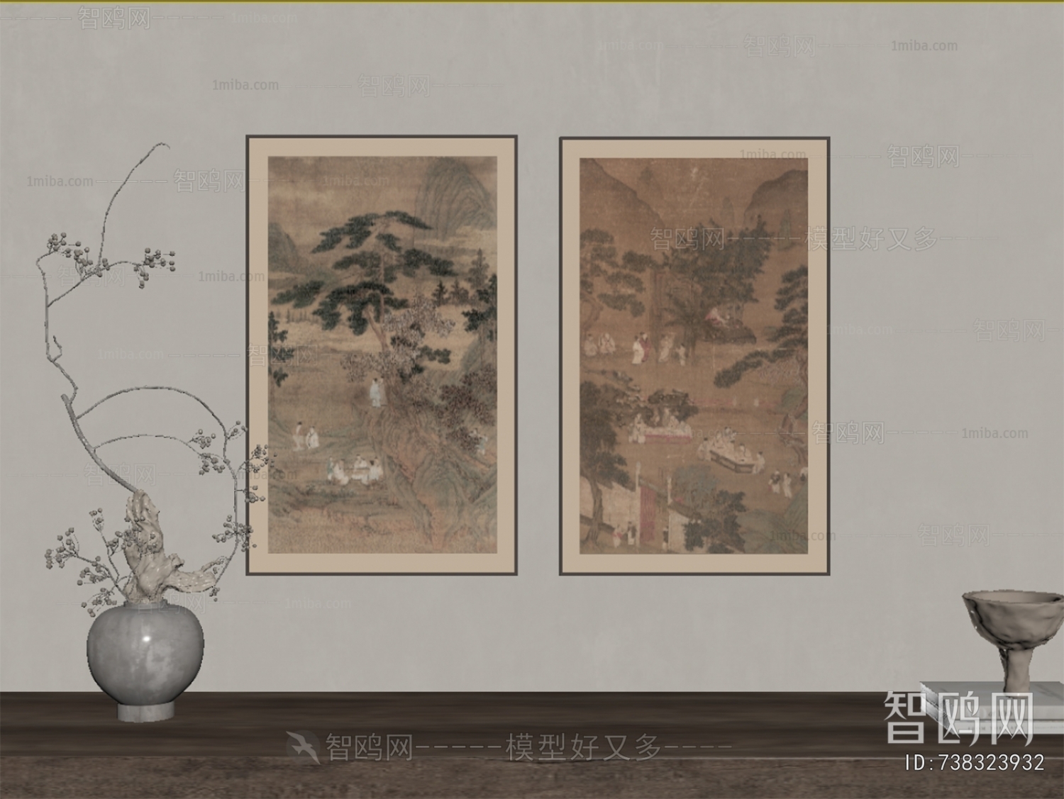 New Chinese Style Painting