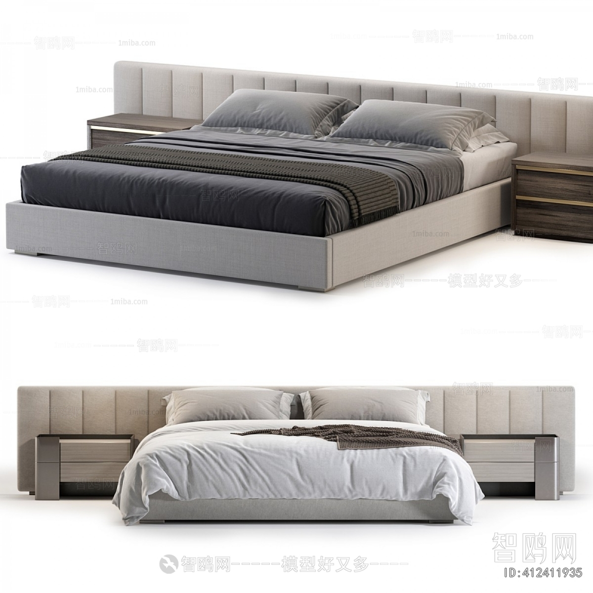 Modern Double Bed