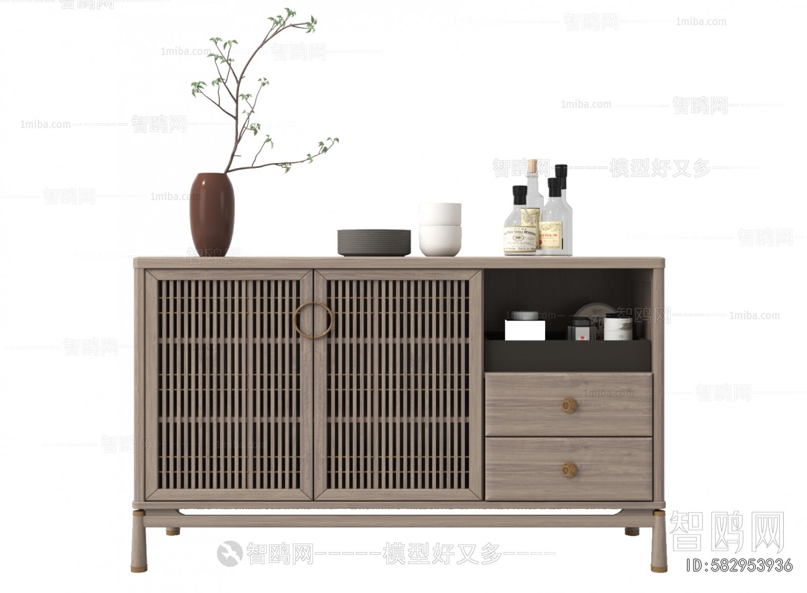 New Chinese Style Sideboard