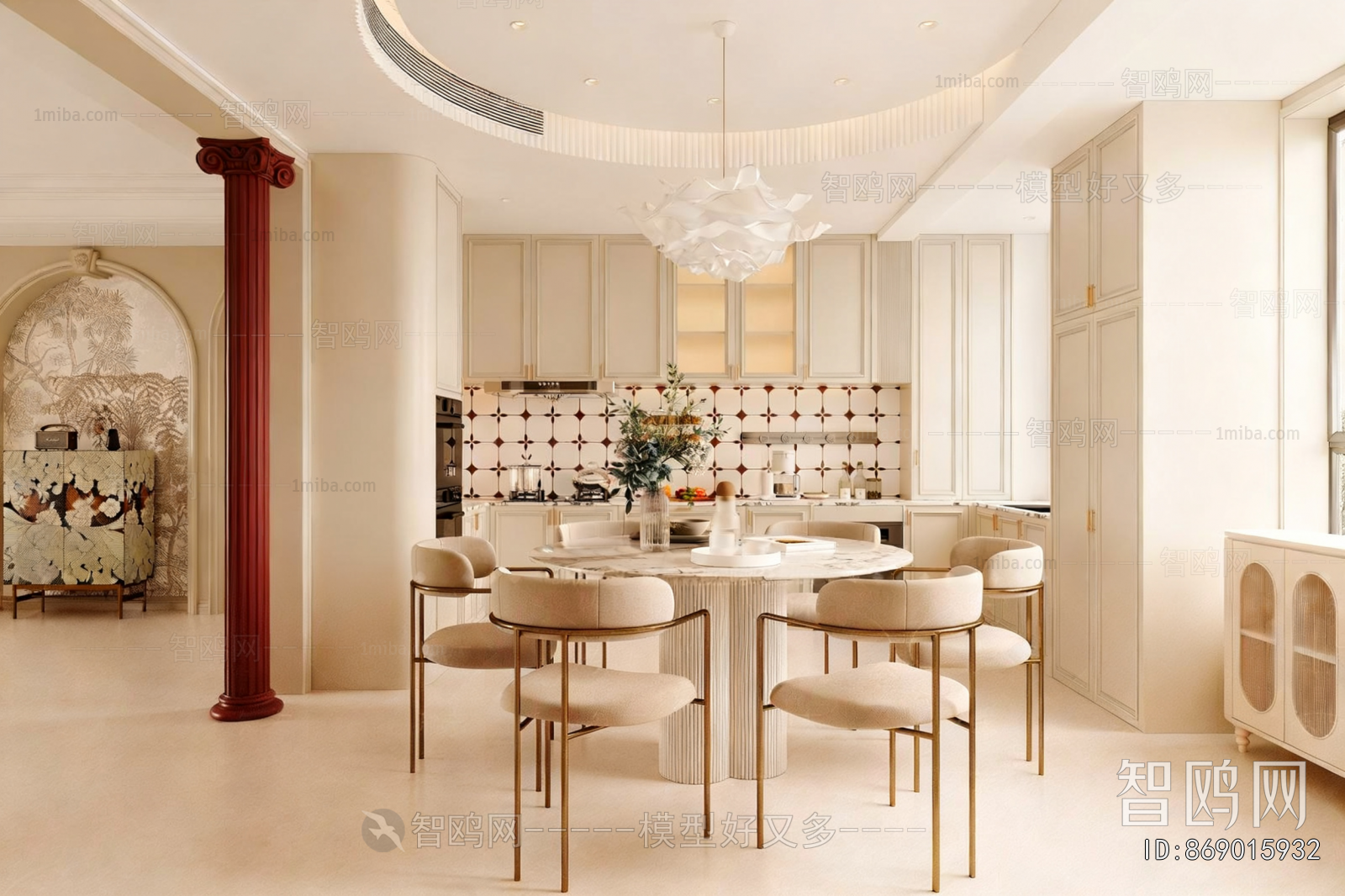 French Style Dining Room