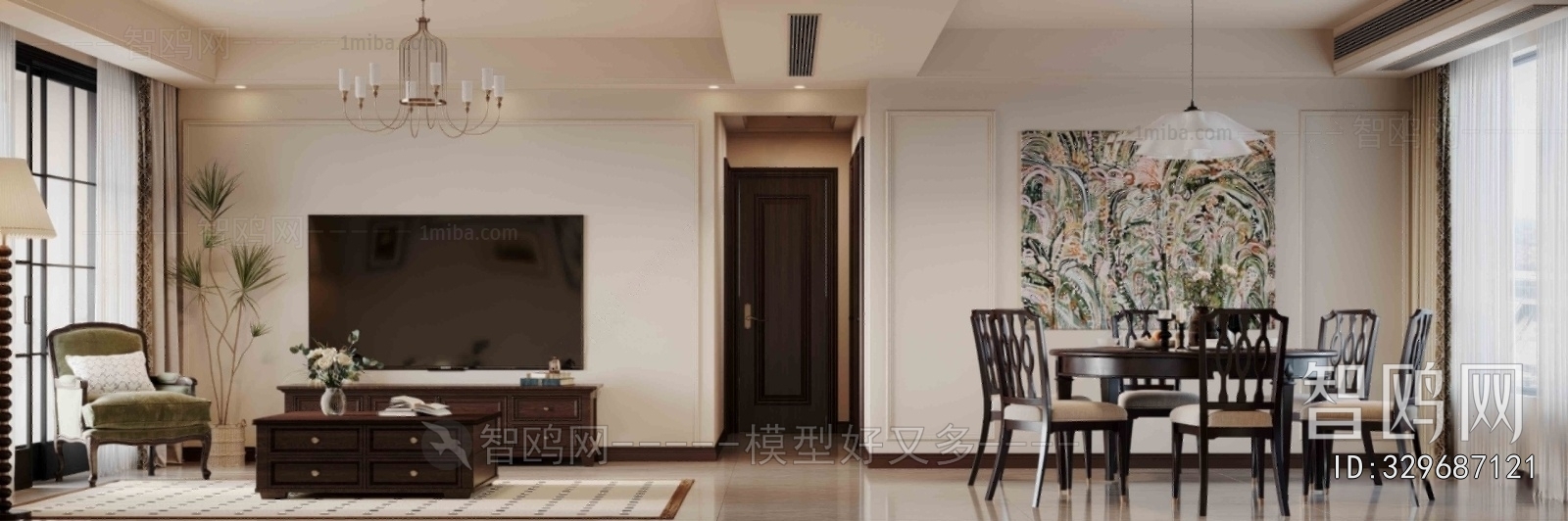 French Style A Living Room