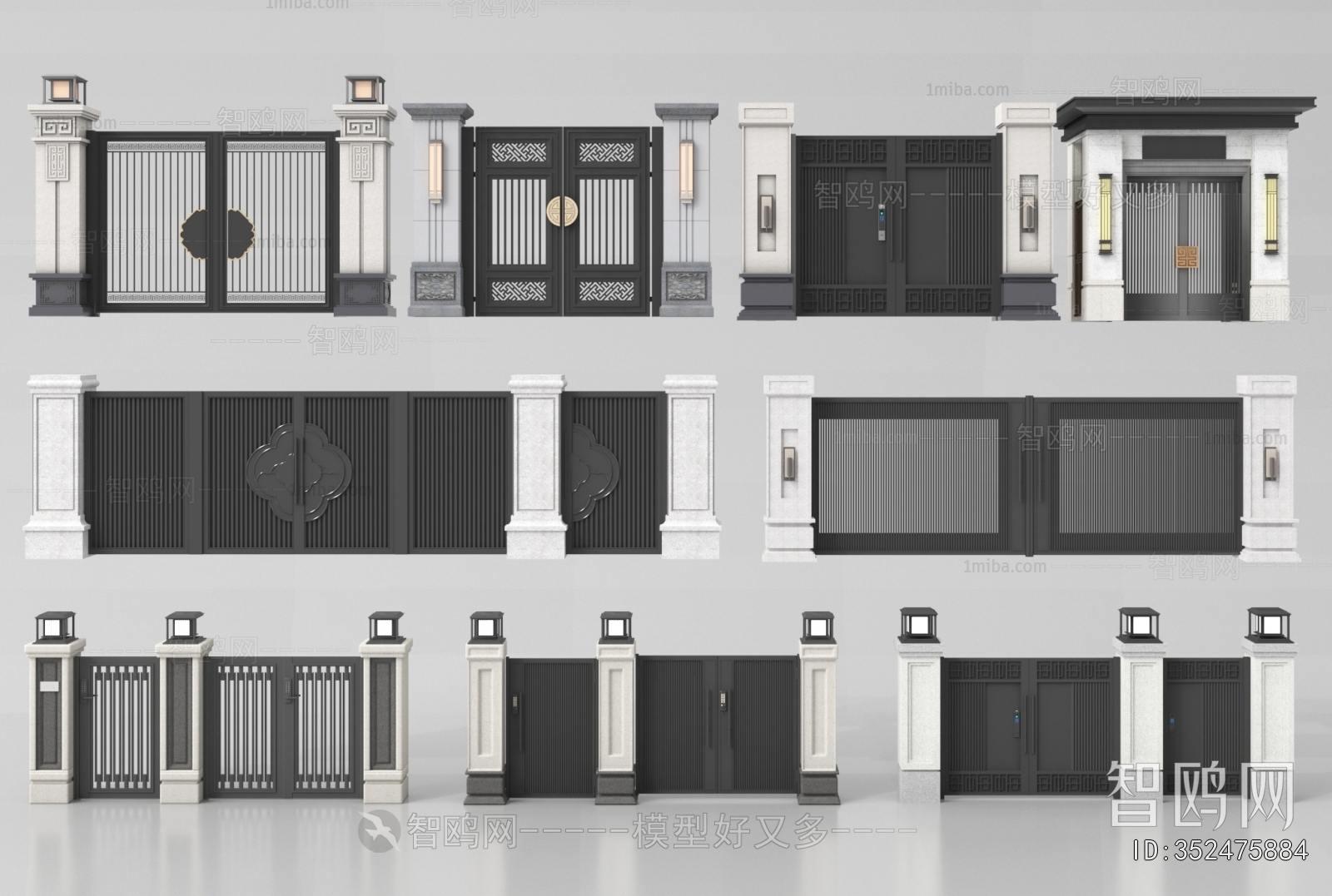 New Chinese Style Gate