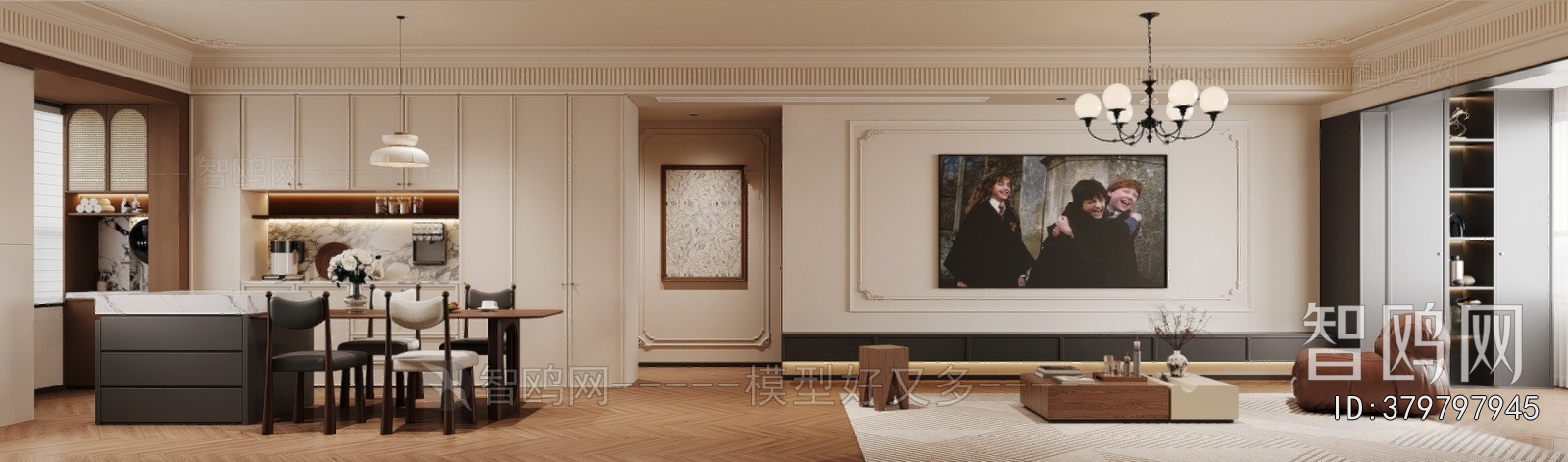 French Style A Living Room