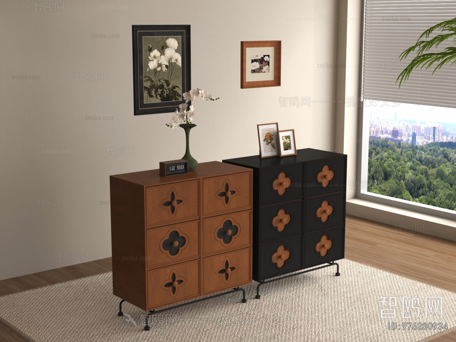 Modern Decorative Cabinet