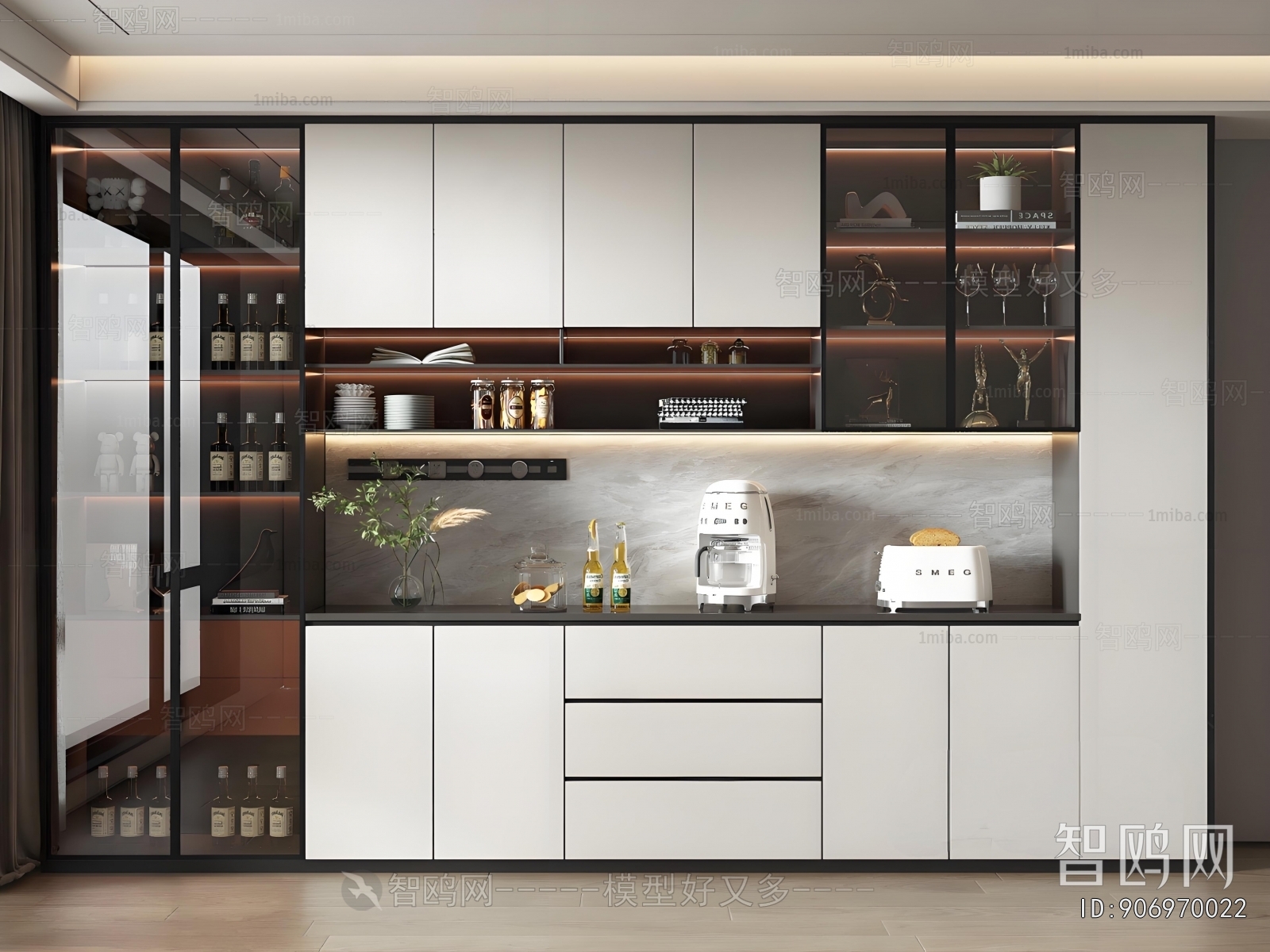 Modern Wine Cabinet