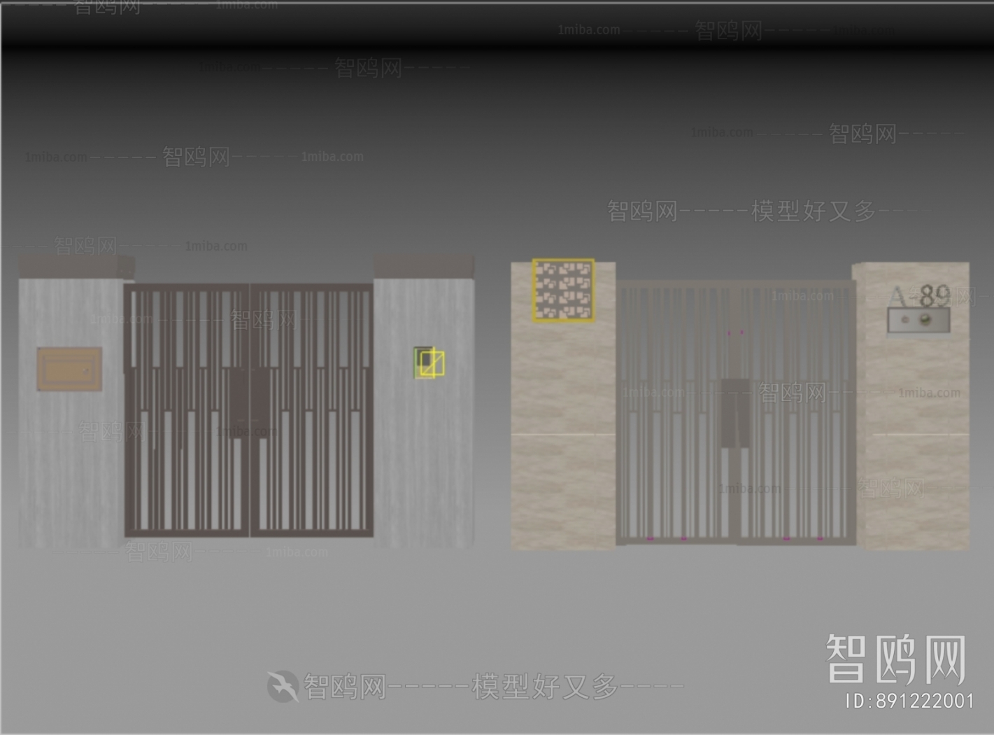 New Chinese Style Gate