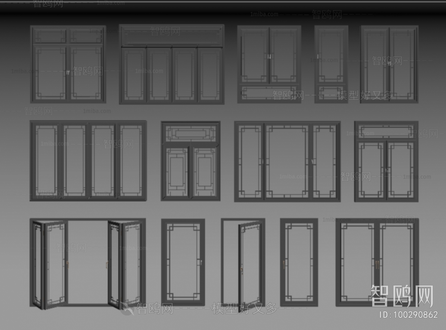 New Chinese Style Window