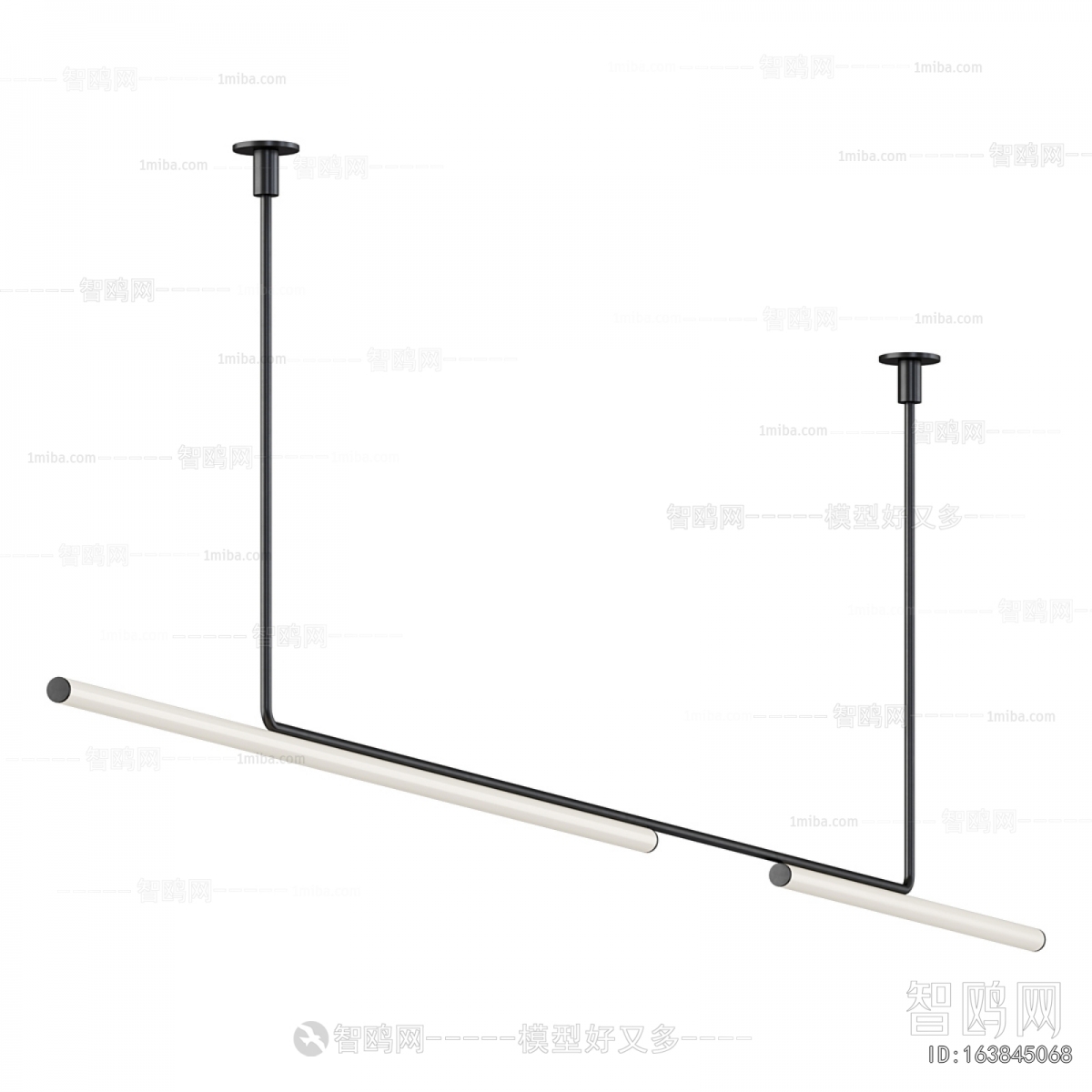 Modern Long Chandelier