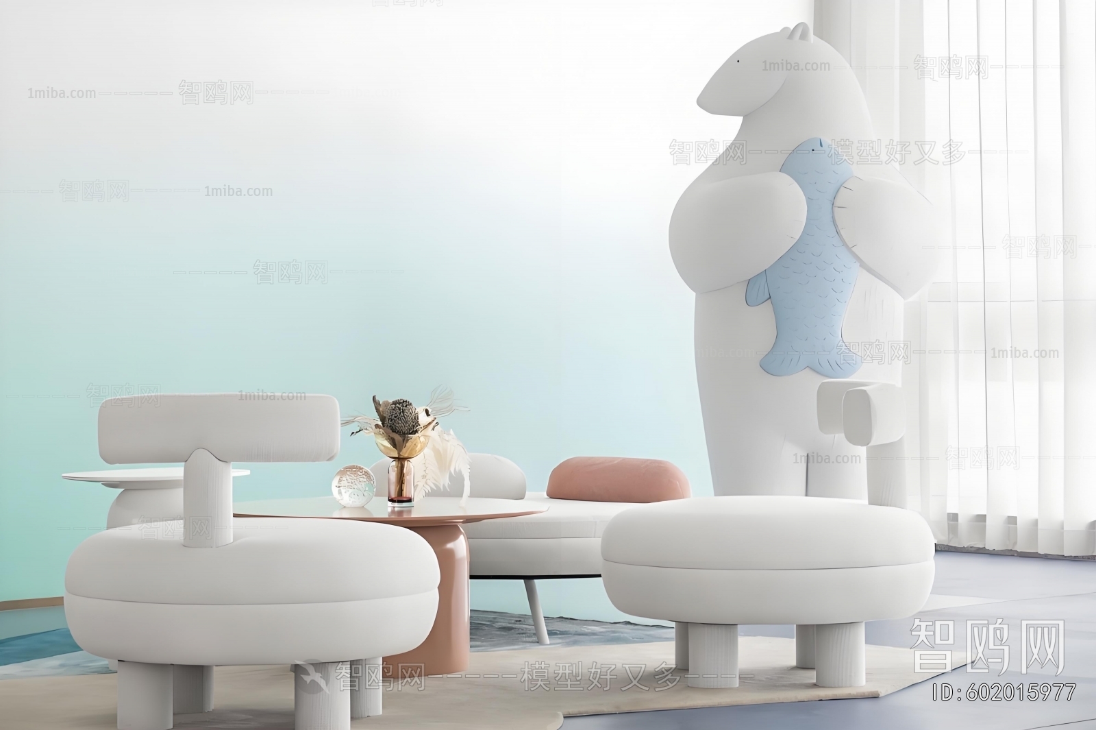 Modern Leisure Table And Chair