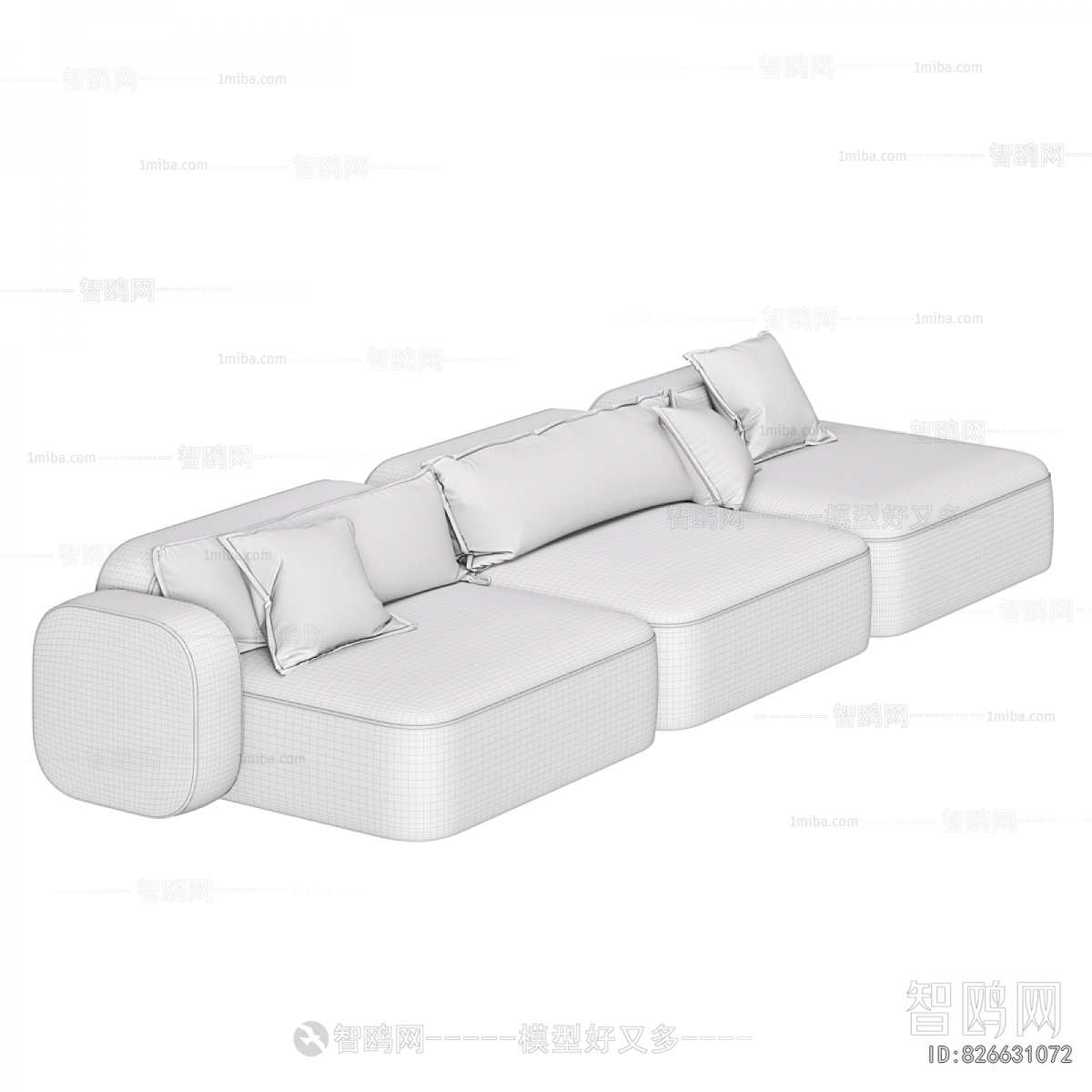 Modern Three-seat Sofa