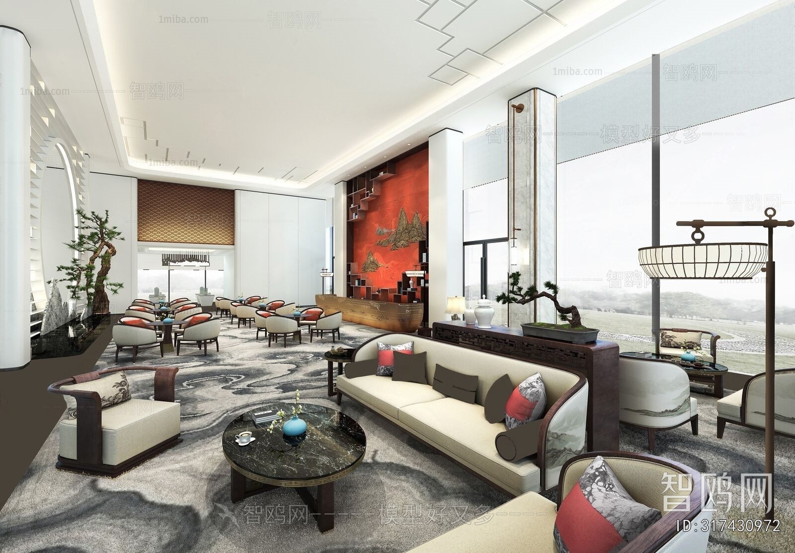 New Chinese Style Negotiation Area