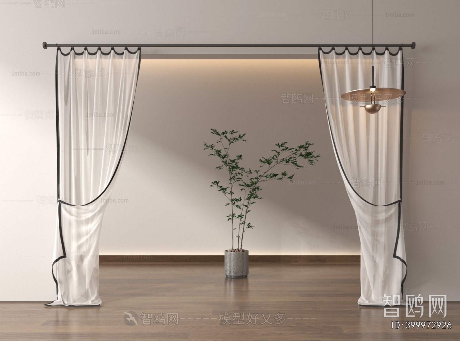Modern The Curtain
