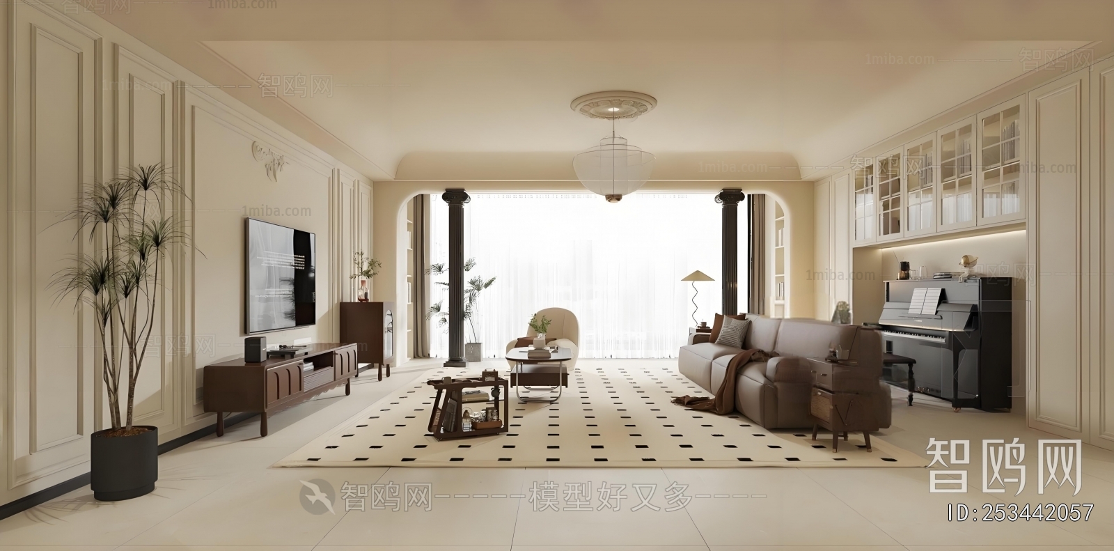 French Style A Living Room