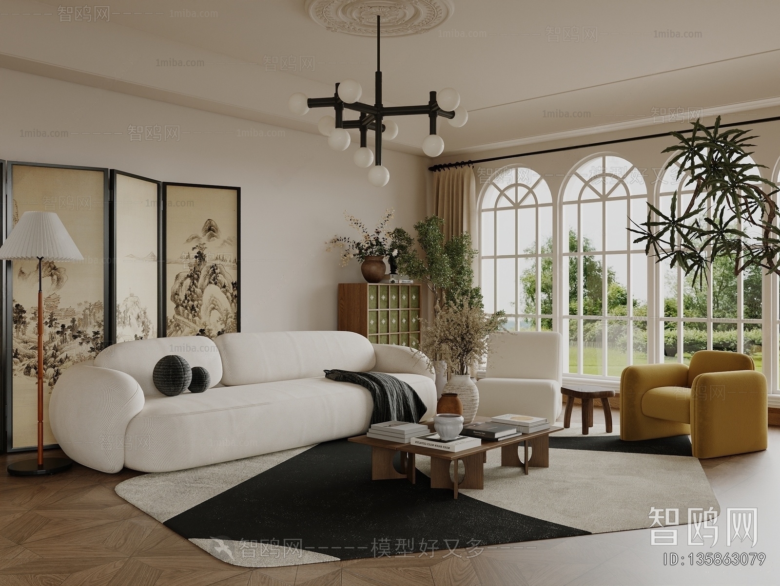 French Style A Living Room