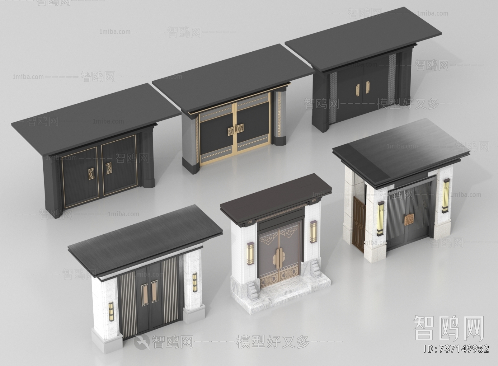 New Chinese Style Facade Element