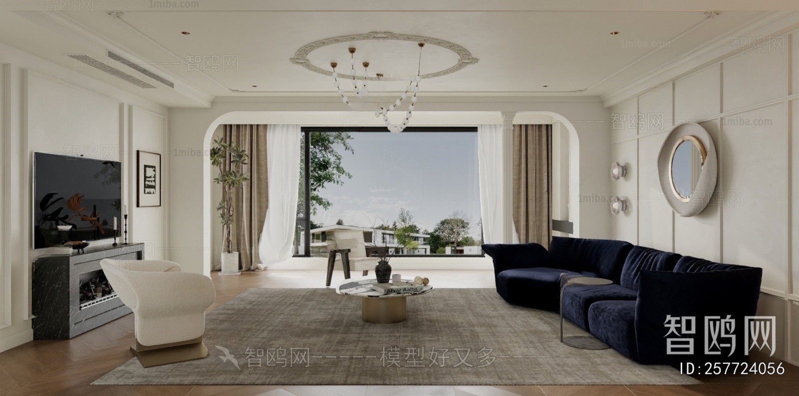 French Style A Living Room