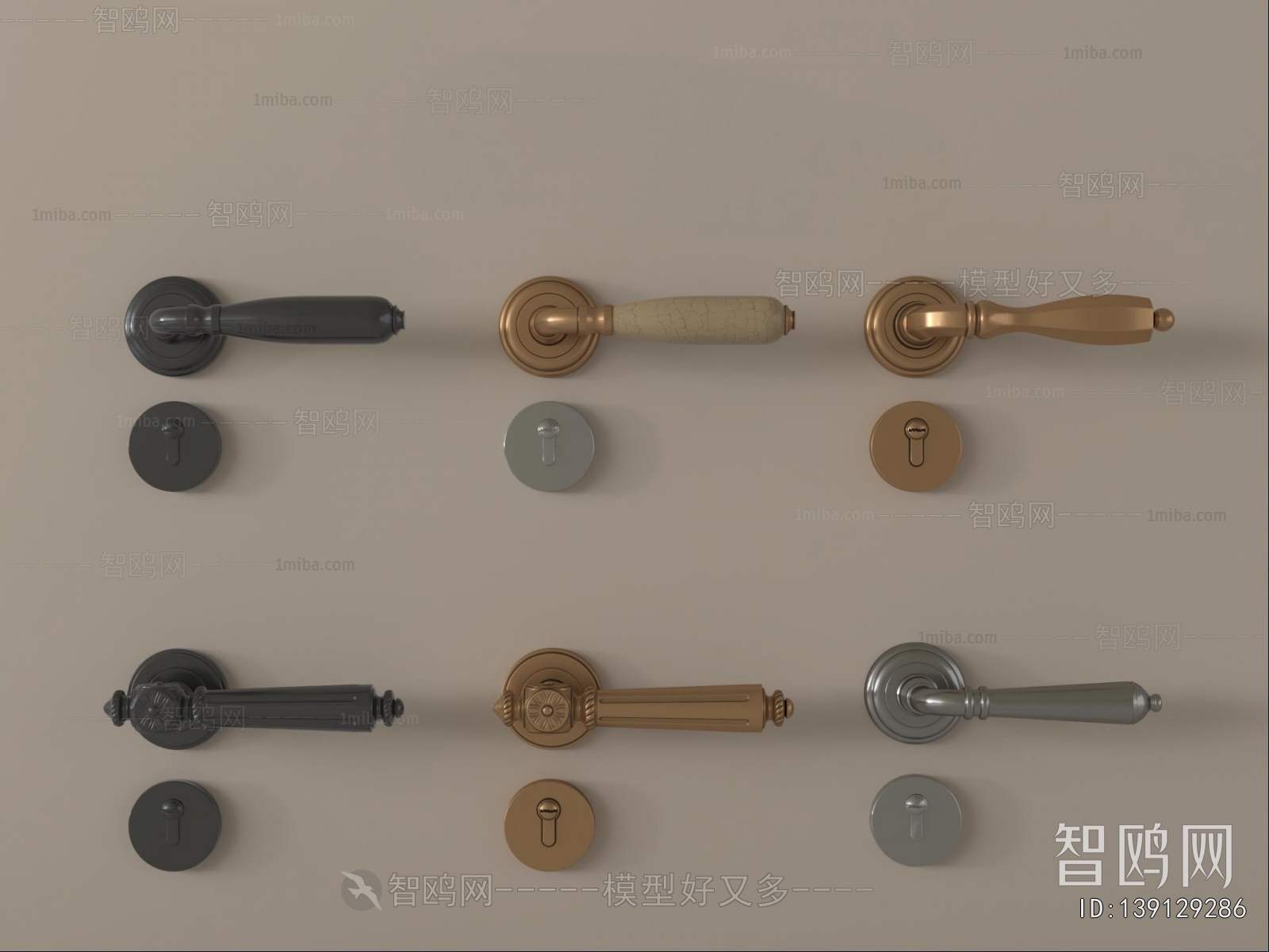 French Style Door Handle