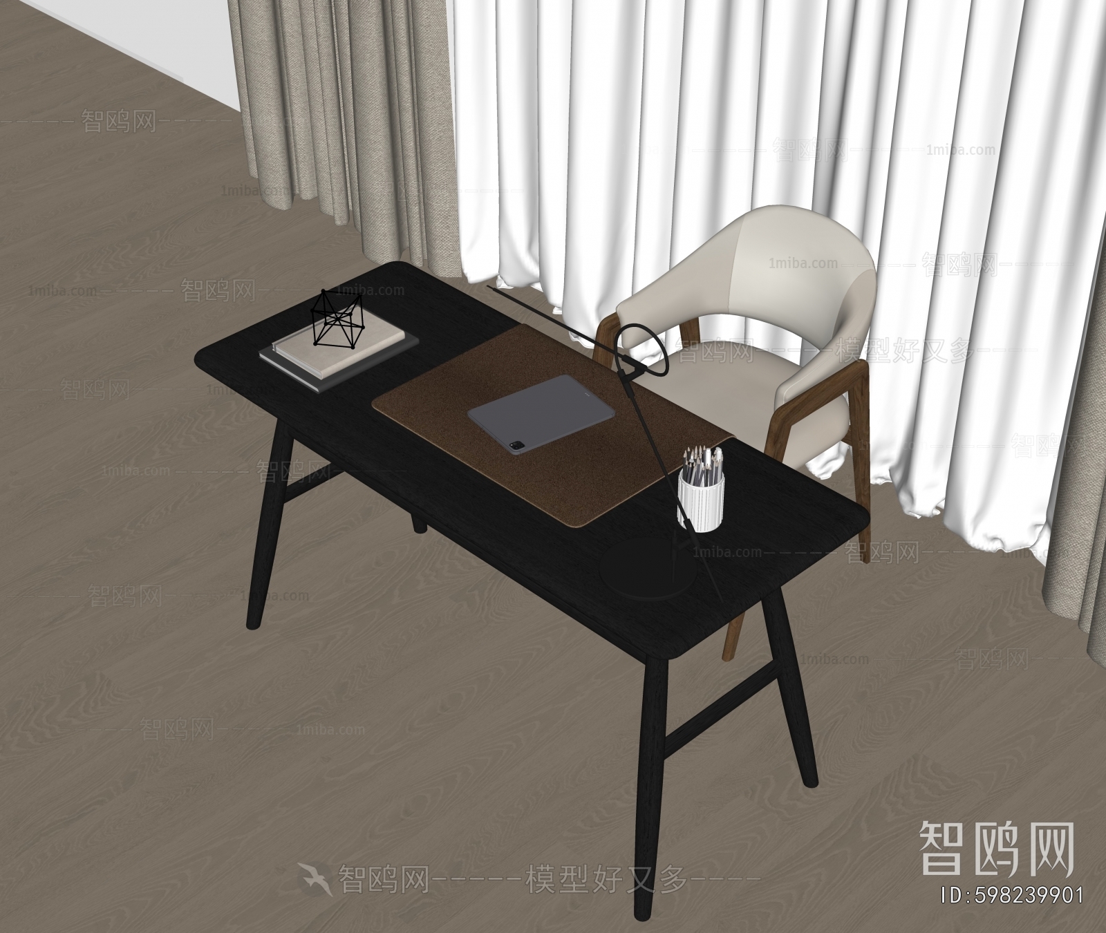 Modern Computer Desk And Chair