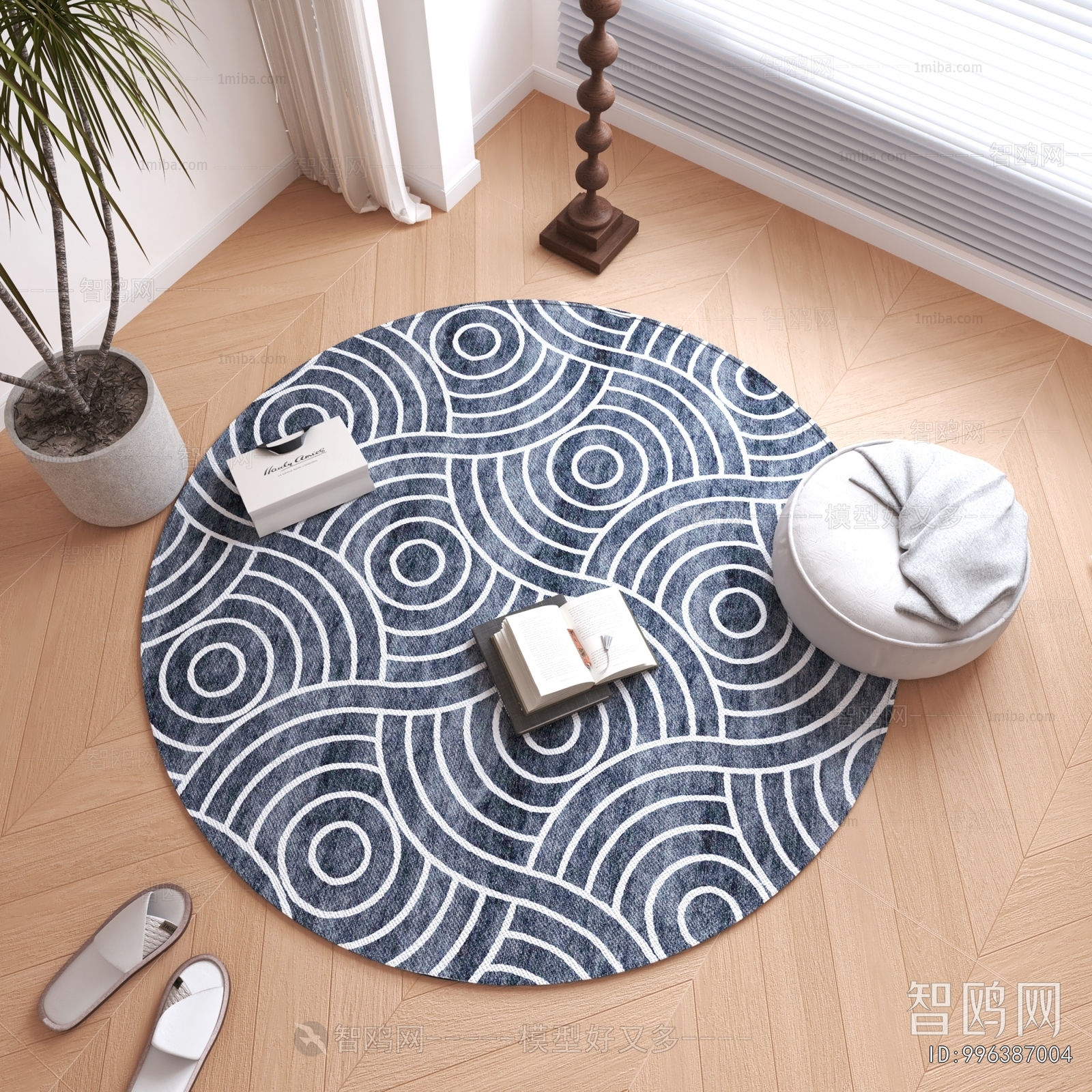Modern Circular Carpet