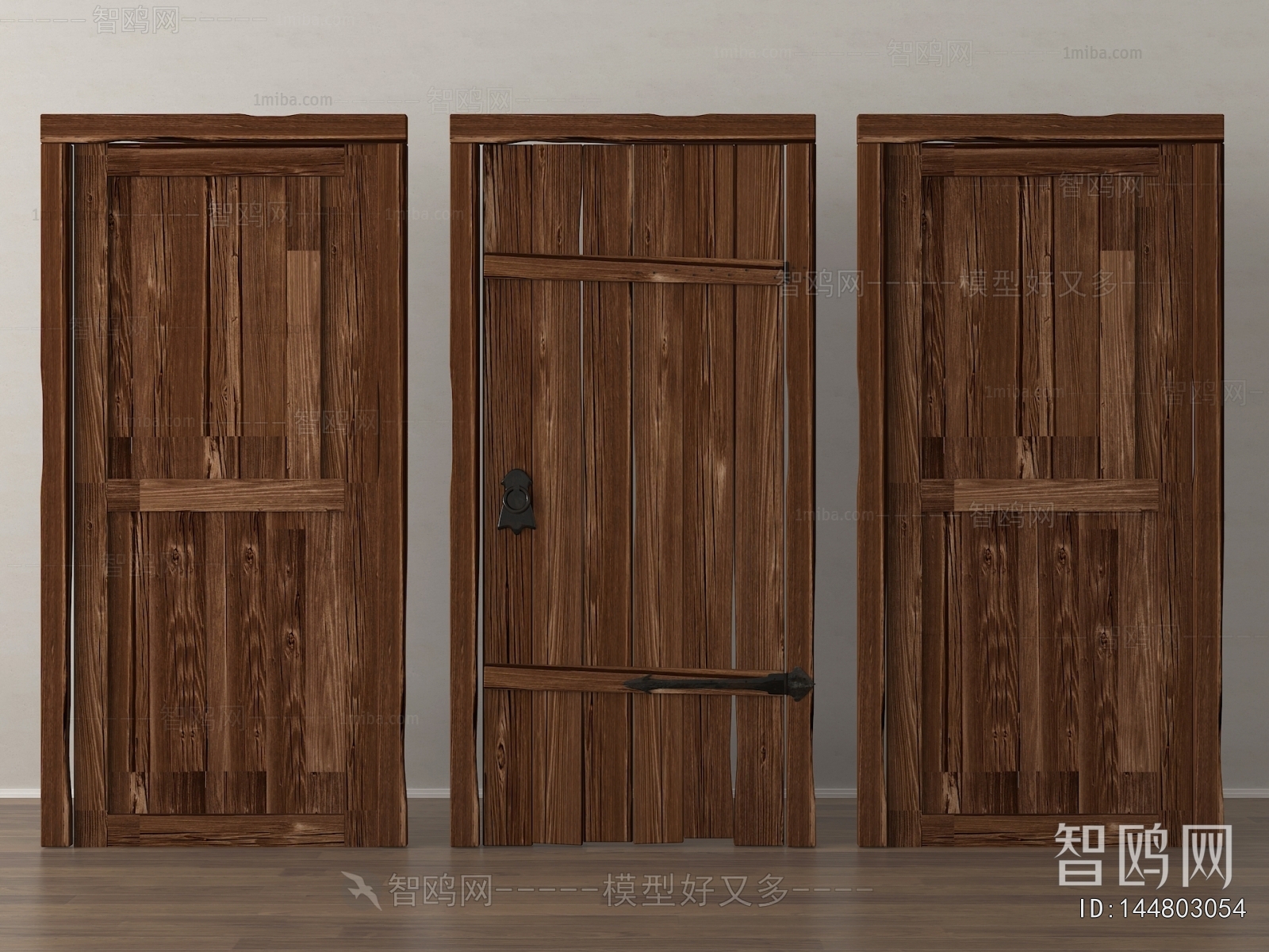 Chinese Style Single Door