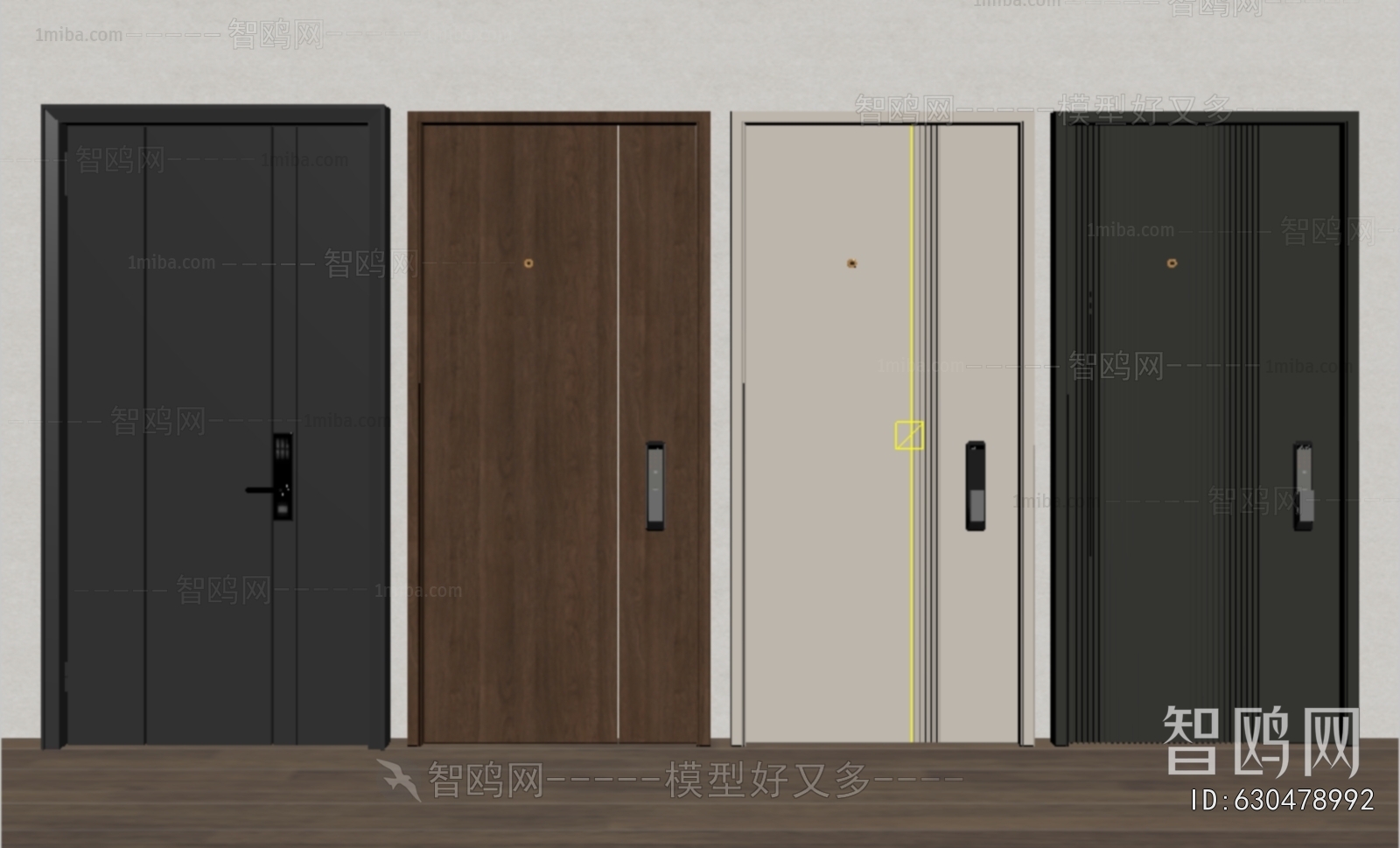 Modern Entrance Door