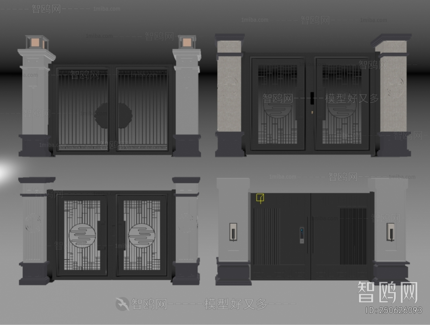 New Chinese Style Gate