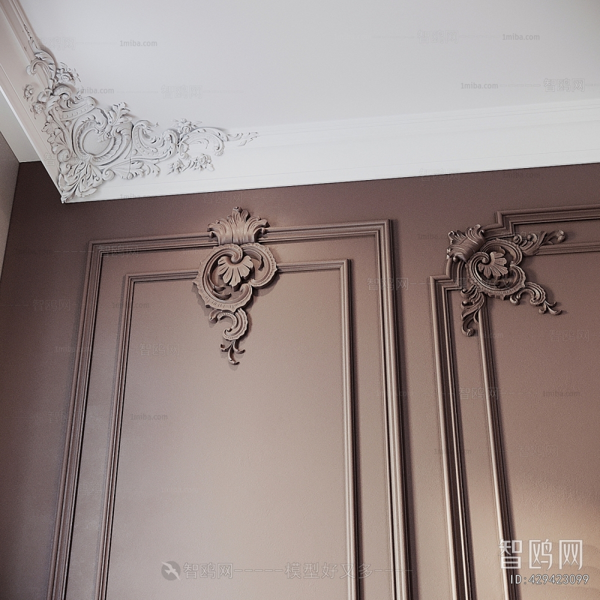 French Style TV Wall