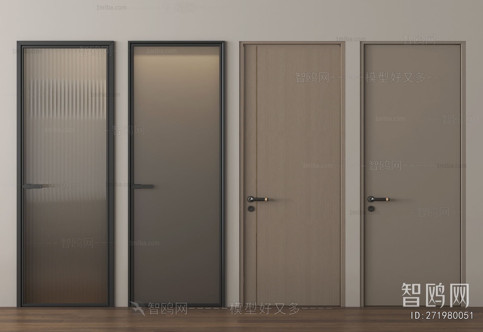 Modern Single Door