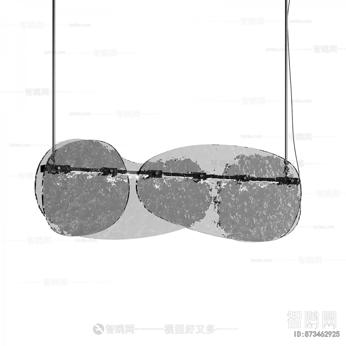 Modern Long Chandelier