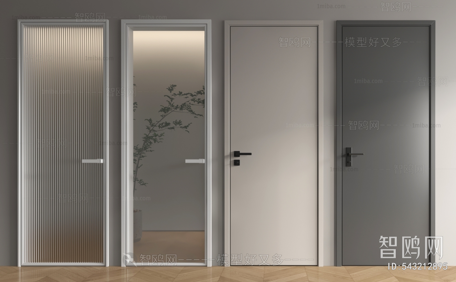 Modern Single Door