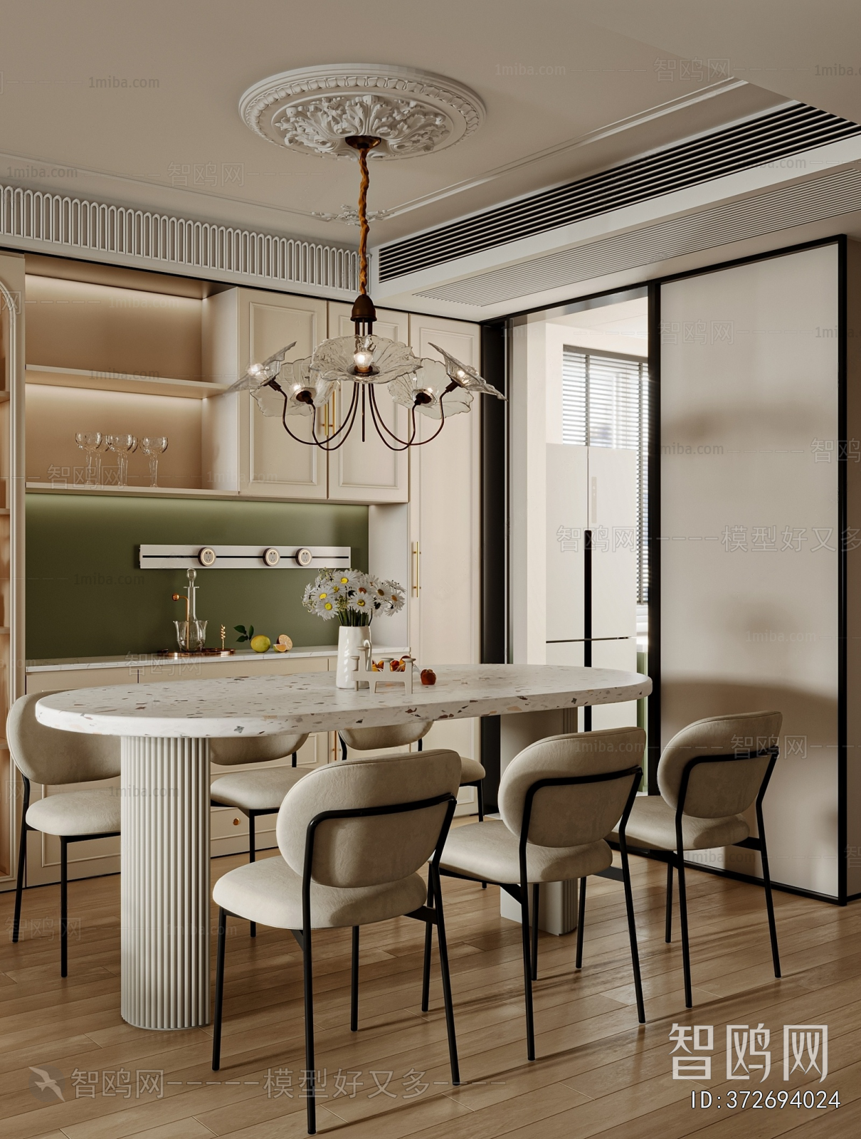 French Style Dining Room