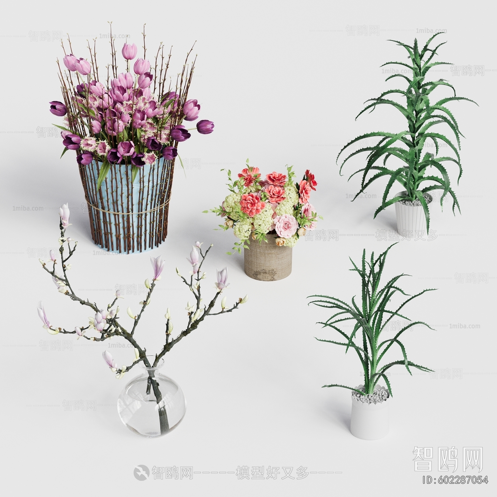 Modern Flower Arrangement