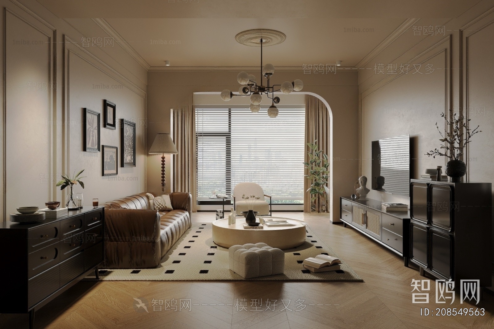 French Style A Living Room